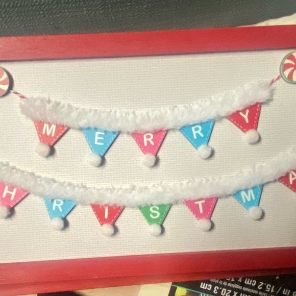 NWT….a wooden Sign that says merry Christmas!!! Super cute!! - Picture 1 of 4